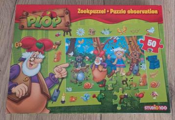 Zoekpuzzel van plop beschikbaar voor biedingen