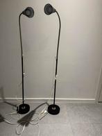 2 lampes sur pied noir, Enlèvement, Comme neuf