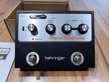 BEHRINGER Chorus Symphony + Vibrato (neuf) beschikbaar voor biedingen