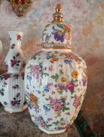 Vase et couvercle « fleurs de Saxe », Antiquités & Art, Enlèvement