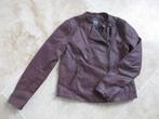 leatherlookjas 38, Primark, Paars, Gedragen, Ophalen