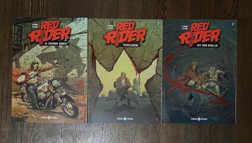 Strips Red Rider reeks, Stedho opdrachttekeningen, Boeken, Stripverhalen, Zo goed als nieuw, Complete serie of reeks, Ophalen of Verzenden