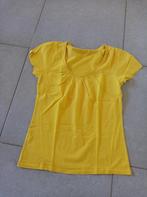 WE : geel t-shirt diepe halsuitsnijding , maat S, WE, Geel, Ophalen of Verzenden, Zo goed als nieuw