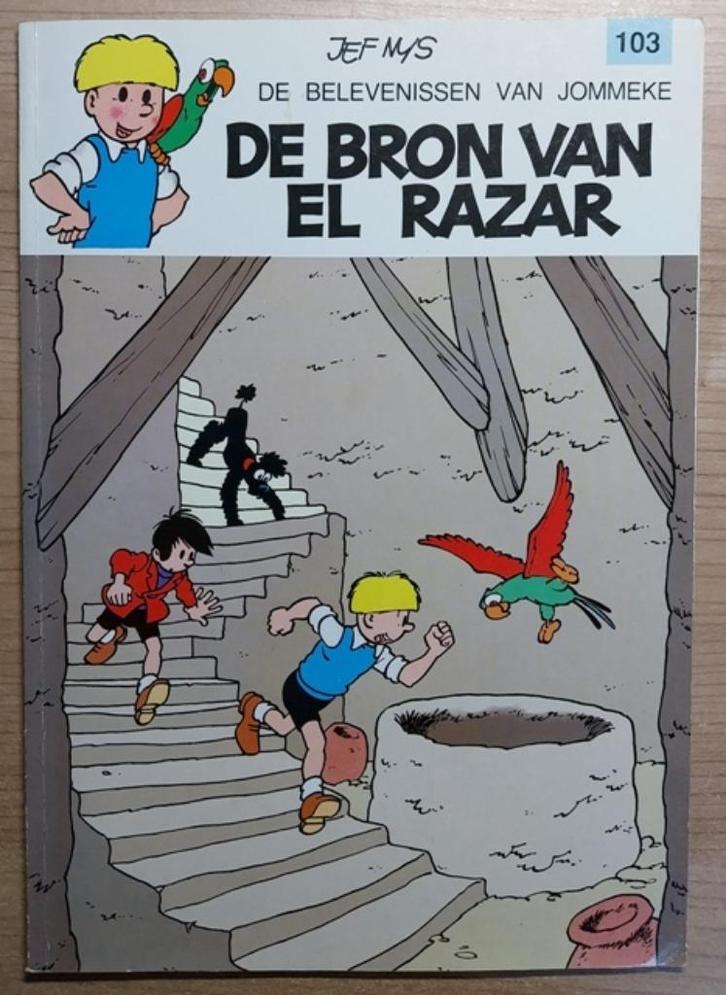 Jommeke 103 - De Bron van El Razar, Boeken, Stripverhalen, Gelezen, Eén stripboek, Ophalen of Verzenden