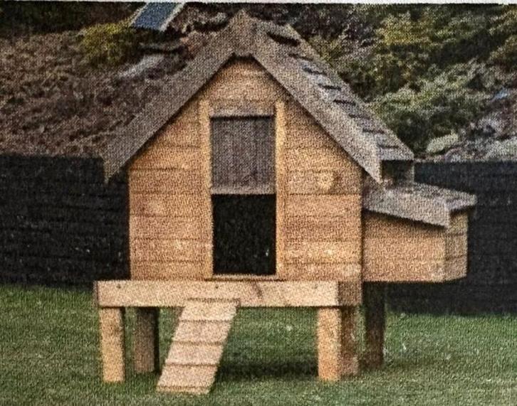 Kippenhok Stella met terras klein, Dieren en Toebehoren, Pluimvee | Toebehoren, Nieuw, Ophalen of Verzenden