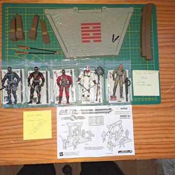 hasbro g.i.joe gi joe gijoe  ninja battles 2005 beschikbaar voor biedingen
