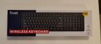 Trust Wireless keyboard ODY 2 (QWERTY), Multimediatoetsen, Nieuw, Ophalen of Verzenden, Draadloos