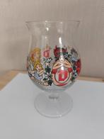 Duvel glas : engel en duivel, Verzamelen, Biermerken, Verzenden, Zo goed als nieuw, Duvel