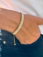 Bracelet perles Miyuki doré et blanc, Overige materialen, Sarahberlemont@outlook.com, Belgique, Nieuw