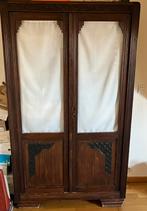 Houten antieke kast/bibiliotheek, Ophalen