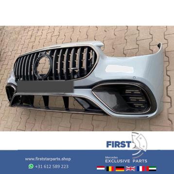 W223 S63 AMG BUMPER A2238853901 S63s CARBON VOORBUMPER S Kla