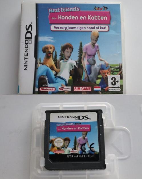 Best Friends - mijn honden en katten - Nintendo DS Game, Games en Spelcomputers, Games | Nintendo DS, Gebruikt, Simulatie, 1 speler