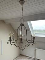Landelijke witte luster 6 lampen, Enlèvement, Comme neuf