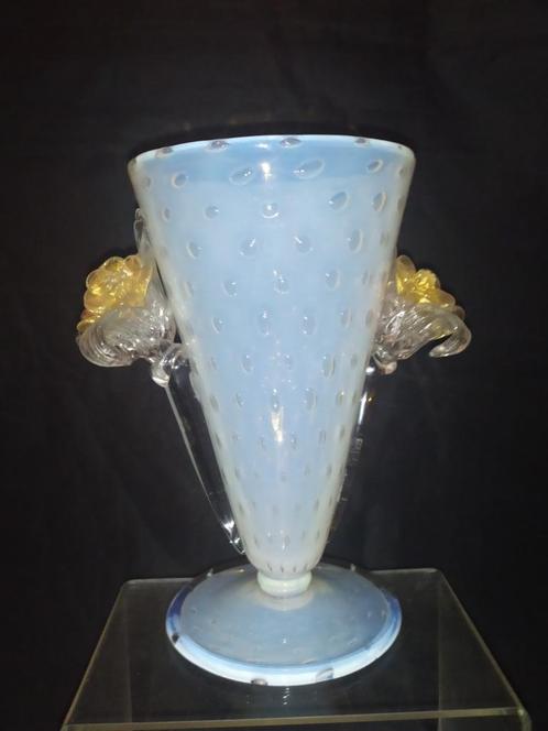 Archimède Seguso - Murano - opale 1947, Antiquités & Art, Antiquités | Vases, Enlèvement ou Envoi
