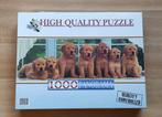 panorama puzzel hondjes, Hobby en Vrije tijd, Ophalen of Verzenden, 500 t/m 1500 stukjes, Nieuw, Legpuzzel