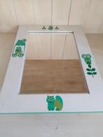 Jaren 80, spiegel Dujardin, kinderkamer, kattenvogel, Antiek en Kunst, Antiek | Spiegels, Ophalen of Verzenden