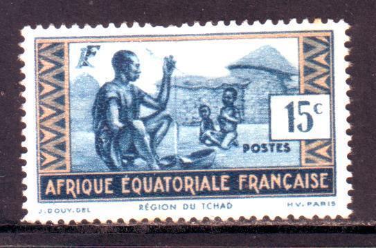 Postzegels Franse kolonies: Frans Equatoriaal Afrika, Timbres & Monnaies, Timbres | Afrique, Affranchi, Autres pays, Enlèvement ou Envoi
