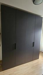 Odrada kleding kast. Antracietgrijs. 236 hoog, 200 breed., Huis en Inrichting, Ophalen, Zo goed als nieuw