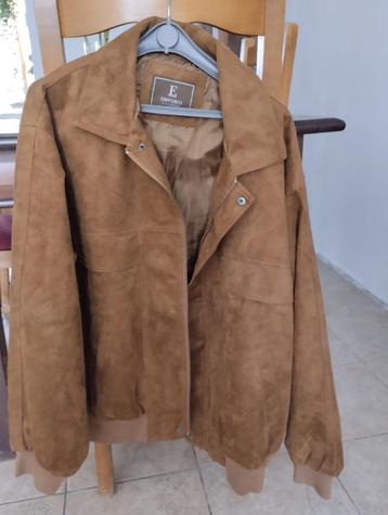 BLOUSON HOMME CUIR DAIM SYNTHETIQUE beschikbaar voor biedingen