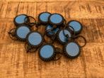 Sleutelhangers band blauw - 10 stuks, Verzamelen, Sleutelhangers, Ophalen of Verzenden, Nieuw, Overige typen