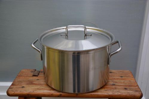 Grote kookpotten, Huis en Inrichting, Keuken | Potten en Pannen, Zo goed als nieuw, Kookpan of Snelkookpan, Inox, Ophalen