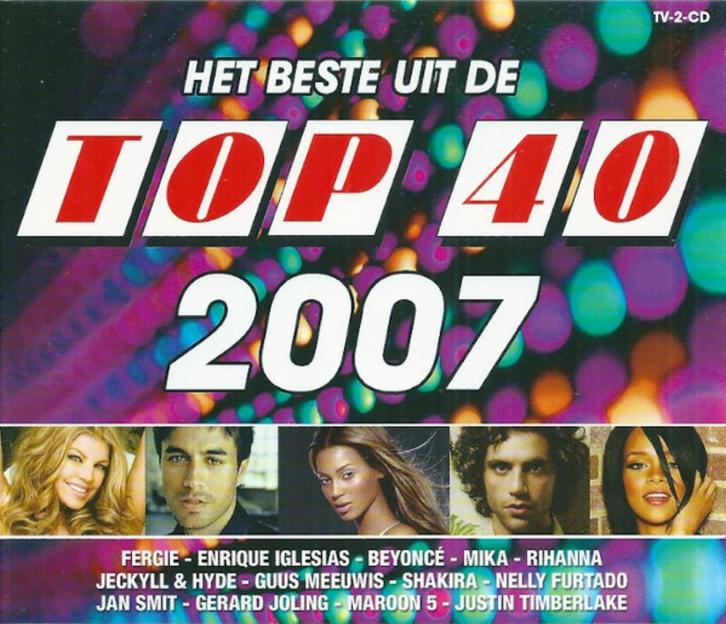 1510 - TOP 40 - HET BESTE UIT DE - 2007 - 2CD - NIEUW, Cd's en Dvd's, Cd's | Verzamelalbums, Nieuw in verpakking, Pop, Verzenden
