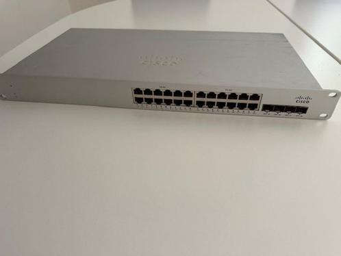 Cisco Meraki PoE MS225-24P , werkt ook zonder licentie, Computers en Software, Netwerk switches, Gebruikt, Ophalen