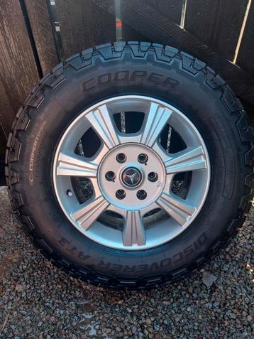 Sprinter banden 265/65 R17(10mm) en velgen Borbet. beschikbaar voor biedingen