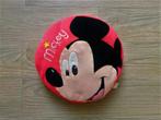 Rood Rond Disney Kussen / Poef met Mickey Mouse, Verzamelen, Ophalen of Verzenden, Mickey Mouse, Gebruikt, Overige typen