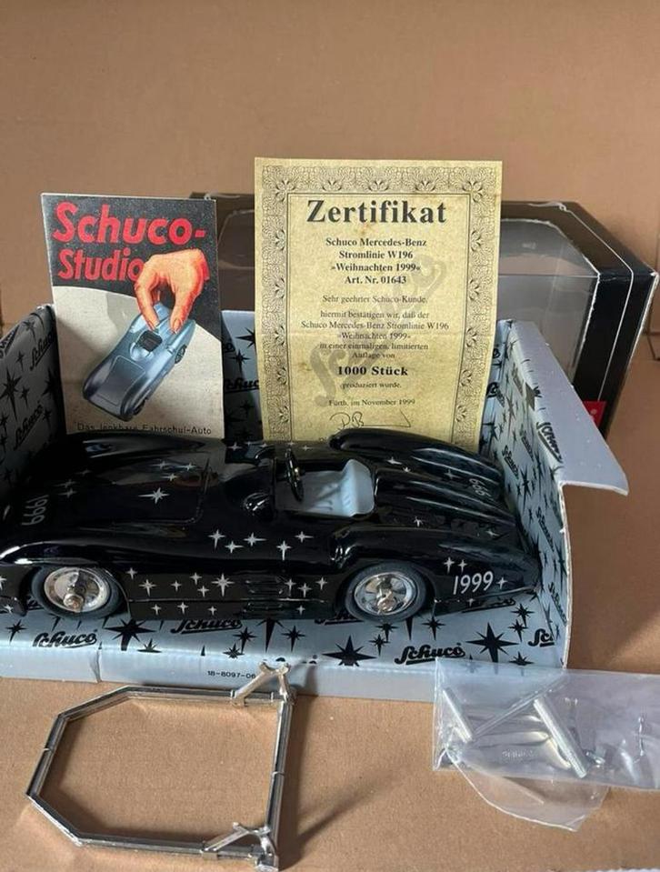 Schuco Mercedes-Benz  Kerst 1999 maar 1000 gemaakt, Verzamelen, Speelgoed, Nieuw, Verzenden
