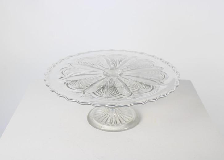 plateau à tarte Art Deco, Antiquités & Art, Antiquités | Verre & Cristal, Enlèvement ou Envoi