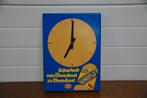 Esso oude tankstation wandklok 1970 zeldzaam, Verzamelen, Ophalen of Verzenden, Zo goed als nieuw, Reclamebord