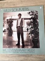 Lp Willy Sommers we leven maar 1 keer, Cd's en Dvd's, Vinyl | Nederlandstalig, Ophalen of Verzenden, Gebruikt