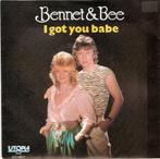 single Bennet & Bee - I got you babe, Cd's en Dvd's, 7 inch, Single, Ophalen of Verzenden, Zo goed als nieuw