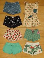 pakket shortjes, maat 110, Kinderen en Baby's, Kinderkleding | Maat 110, Broek, Meisje, Ophalen of Verzenden, Zo goed als nieuw