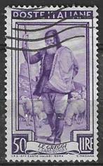 Italie 1950 - Yvert 585 - Italie aan 't werk - 50 l. (ST), Timbres & Monnaies, Timbres | Europe | Italie, Envoi, Affranchi