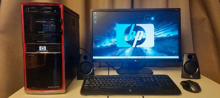 Complete Pc Hp - Win11, Informatique & Logiciels, Ordinateurs de bureau, Comme neuf, 4 Ghz ou plus, HDD, SSD, 16 GB, Avec carte vidéo