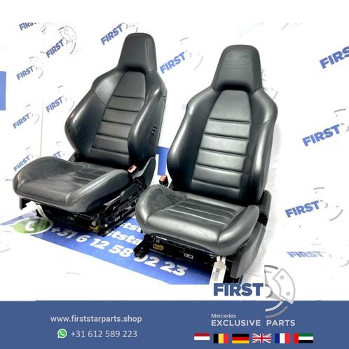 W204 C63 AMG Stoelen leer MEM Mercedes C Klasse 2007-2014 63, Auto-onderdelen, Interieur en Bekleding, Mercedes-Benz, Gebruikt