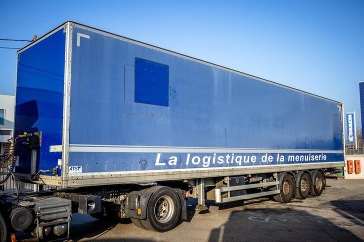 Lecitrailer FOURGON+DHOLLANDIA, Autos, Camions, Entreprise, Achat, Remorques et Semi-remorques, Autres carburants, TVA déductible