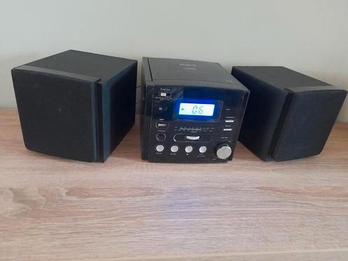 Radio ,cd , usb audio keten met luidsprekers, Audio, Tv en Foto, Radio's, Zo goed als nieuw, Radio, Ophalen of Verzenden