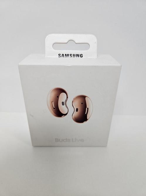 Samsung Galaxy Buds Live - Draadloze oordopjes - ANC - Brons, Telecommunicatie, Mobiele telefoons | Oordopjes, Nieuw, In gehoorgang (in-ear)