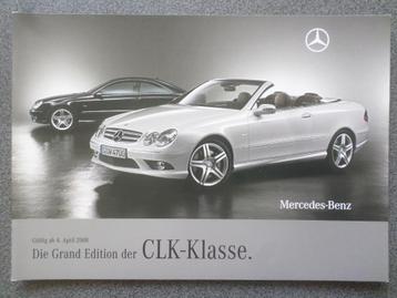 Mercedes W209  CLK Coupe & Cabrio Grand Edition 04-2008 beschikbaar voor biedingen