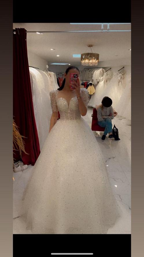 Ribe de mariée, Kleding | Dames, Trouwkleding en Trouwaccessoires, Zo goed als nieuw, Trouwjurk, Ophalen of Verzenden