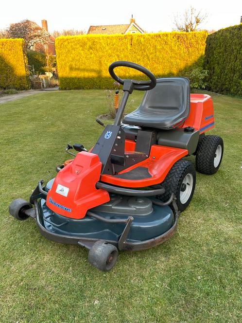 Husqvarna frontmaaier mulch, Tuin en Terras, Zitmaaiers, Zo goed als nieuw, Ophalen