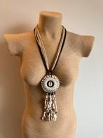 Ibiza ketting, Bijoux, Sacs & Beauté, Colliers, Enlèvement ou Envoi, Comme neuf, Brun