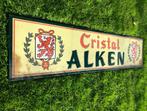 Metalen bord Cristal Alken, Ophalen, Gebruikt, Reclamebord