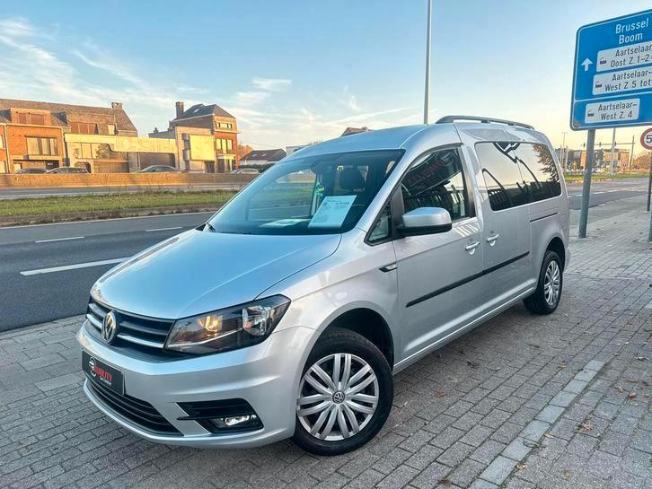 Volkswagen Caddy Maxi 2017 1.4TSI 125pk Navi Trekhaak Cruise, Auto's, Volkswagen, Bedrijf, Te koop, Caddy Maxi, ABS, Adaptive Cruise Control