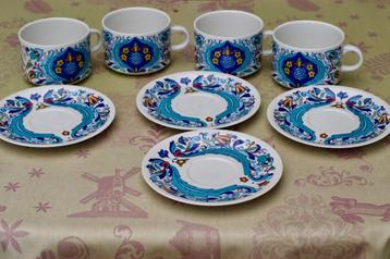 Boch Villeroy decor Izmir Grote kopjes chocolade, thee beschikbaar voor biedingen