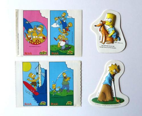 Stickers The Simpsons (1997-1998) (lot), Collections, Autocollants, Comme neuf, Bande dessinée ou Dessin animé, Enlèvement ou Envoi