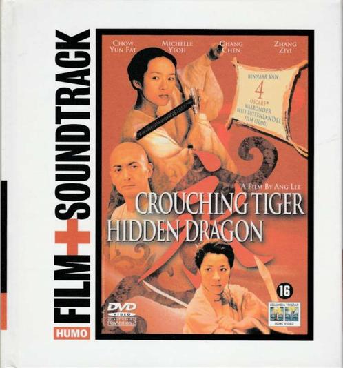 DVD + CD Film & Soundtrack Crouching Tiger Hiden Dragon, Cd's en Dvd's, Dvd's | Thrillers en Misdaad, Zo goed als nieuw, Actiethriller